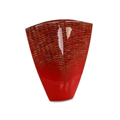 Scarlet Scales Vase