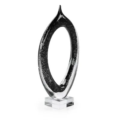 Loop Black Sculpture