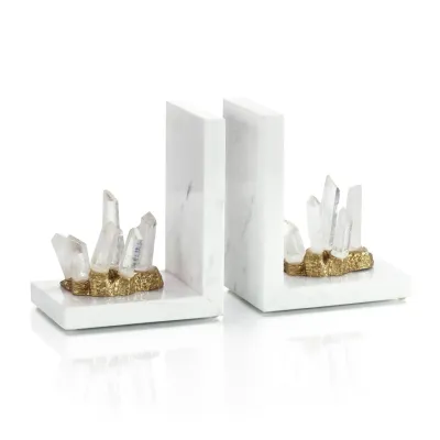 Crystalline Bookends Set of 2