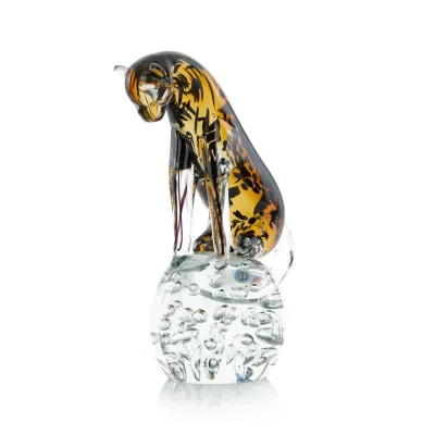 Abstract Cheetah Sculpture