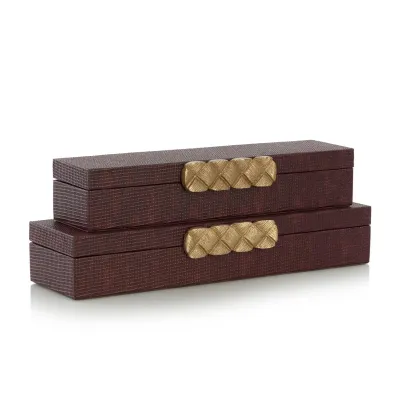 Chateau Boxes Set of 2