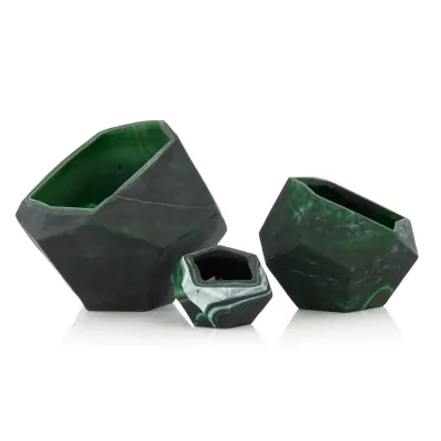 Eon Green Bowls Set of 3