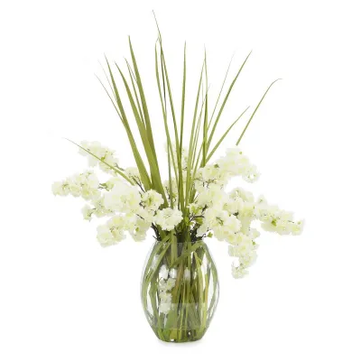 Blossoms And Blades 48"H X 37"W X 30"D