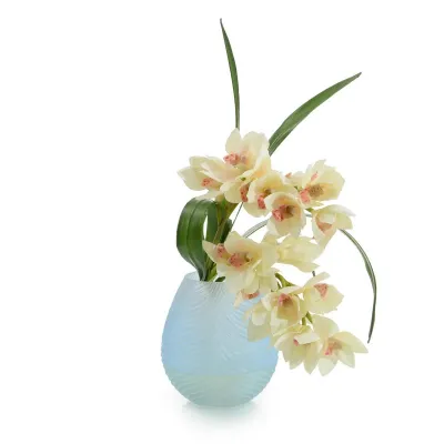 Blushing Blue Cymbidium 24"H X 12"W X 12"D