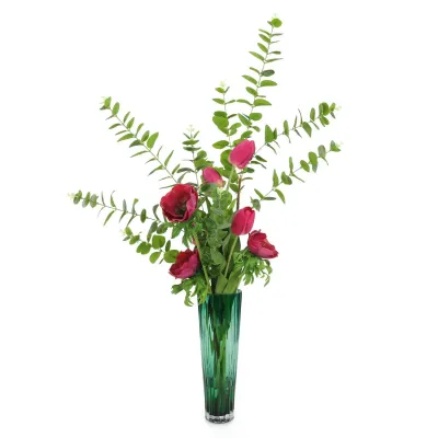 Majestic Tulips and Anemones
