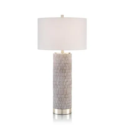 Cast Stone Table Lamp
