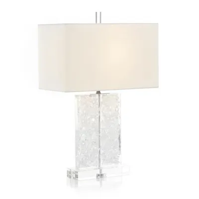 Glass and Acrylic Formed Table Lamp