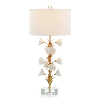 Porcelain Flower Table Lamp