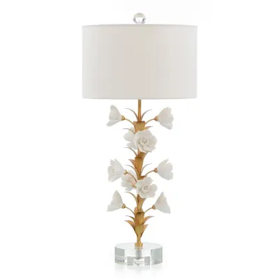 Porcelain Flower Table Lamp