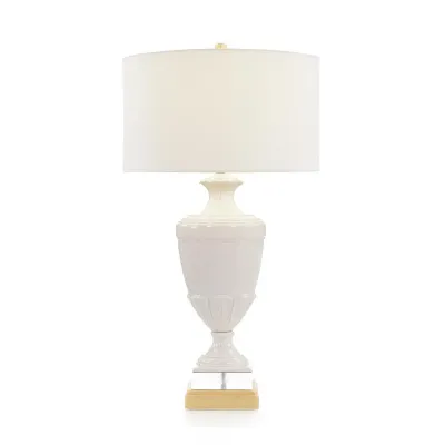 Ornamental Urn Table Lamp 35.5"H X 16"W X 16"D