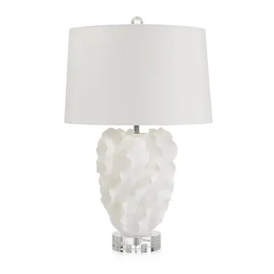 Balza Table Lamp, White