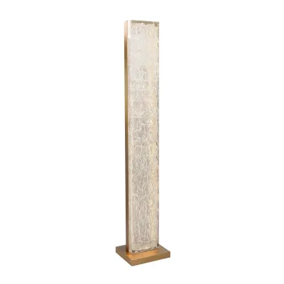 Boreal Floor Lamp, Brass