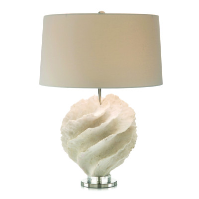 Rustic Spiral Table Lamp