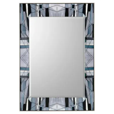 Lori Dubois' Sea Glass Rectangular Mirror