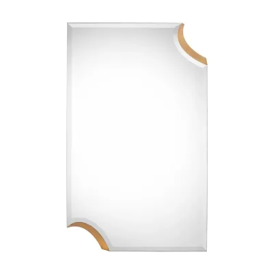 Clipped Corners Rectangular Mirror 30"H X 50"W X 2"D