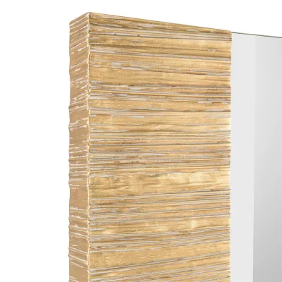 Golden Boundaries Rectangular Mirror 60.25"H X 40.75"W X 2"D