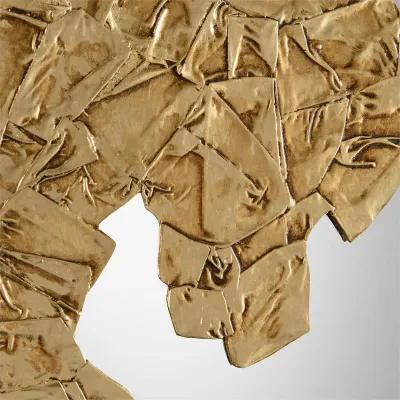 Nuvole Gold Rectangular Mirror 44"W x 68"H x 2.25"D