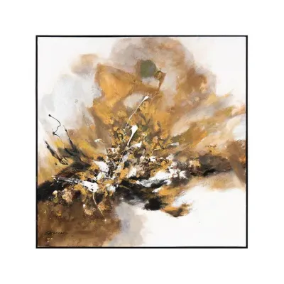Chen Qi's Gilt and Charcoal
