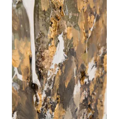 Chen Qi's Gilt and Charcoal