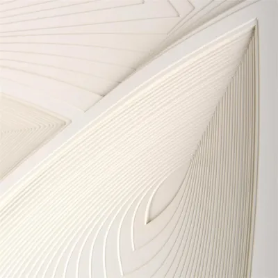 Tony Fey's White Aesthetic 40"H X 31.25"W X 3"D