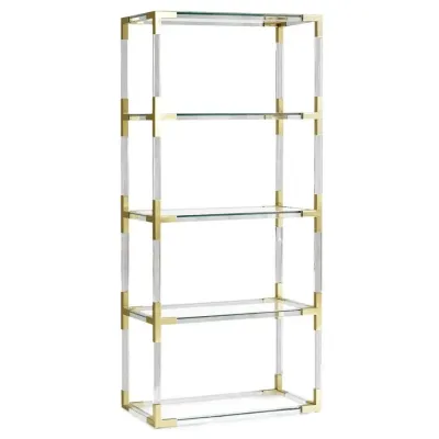 Jacques Etagere Brass