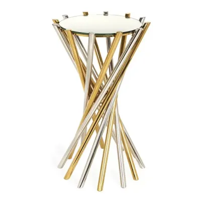 Electrum Accent Table