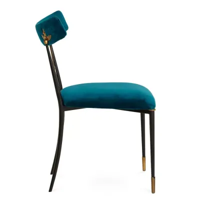Rider Dining Chair Rialto Peacock