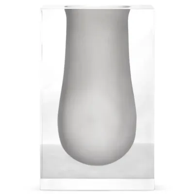 Bel Air Mega Scoop Vase White