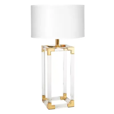 Jacques Column Table Lamp