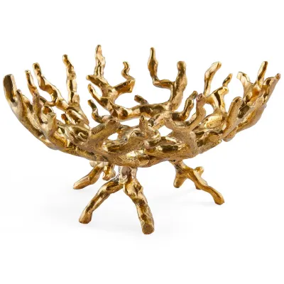 Brass Coral Bowl