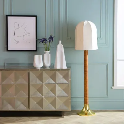 Talitha Six-Drawer Dresser Nickel
