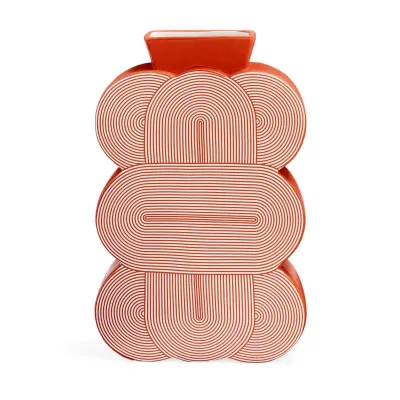 Pompidou Vase Medium Red