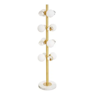 Globo Floor Lamp - Brass