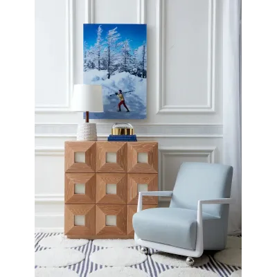 Otto Three-Drawer Console