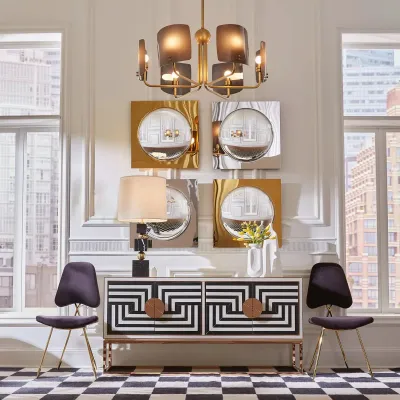 Op Art Credenza