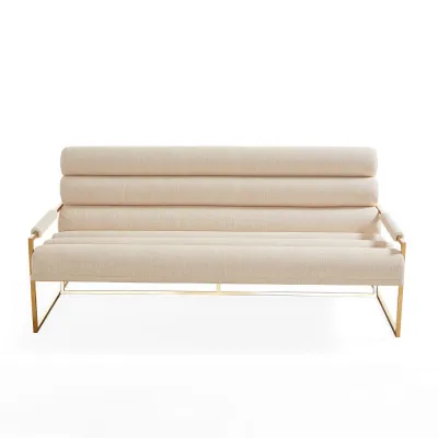 Channeled Goldfinger Apartment Sofa