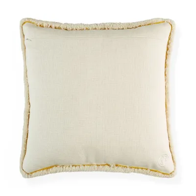 Scala Corded Bullseye Square Pillow