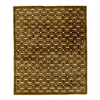 Thebes Hand-Tufted Olive Rug