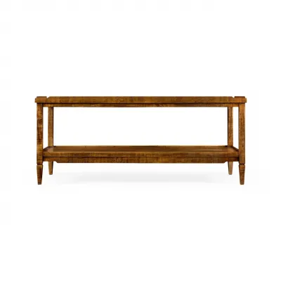 Casual Accents Country Walnut Cocktail Table