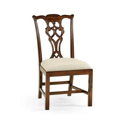 Buckingham Chippendale Mahogany Side Chair