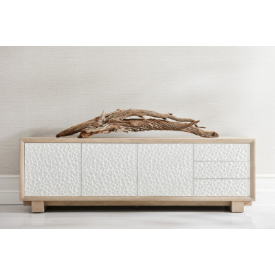 Water Pelagic Cast Metal Entertainment Console