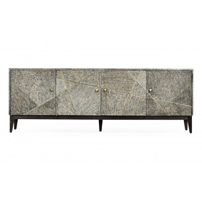 Geometric Entertainment Cabinet