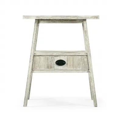 Bywater Washed Acacia Side Table by William Yeoward