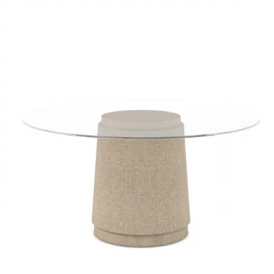 Water Abyss Single Pedestal Dining