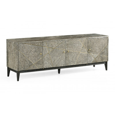 Geometric Entertainment Cabinet