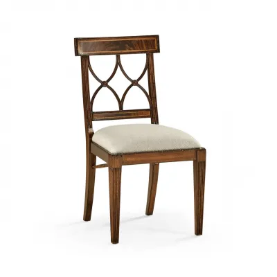 Buckingham Regency Mahogany Curved Back Side Chair