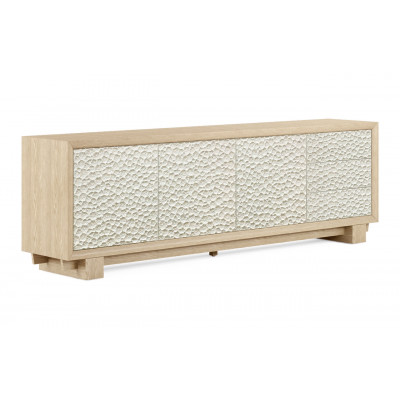 Water Pelagic Cast Metal Entertainment Console
