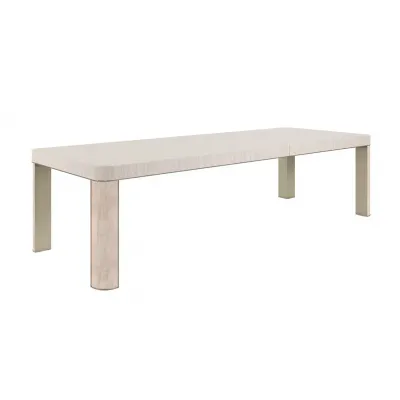 Water Upwelling Stone Leg Dining Table