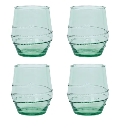 Amalia Acrylic Small Tumbler Set of 4 - Seagrass