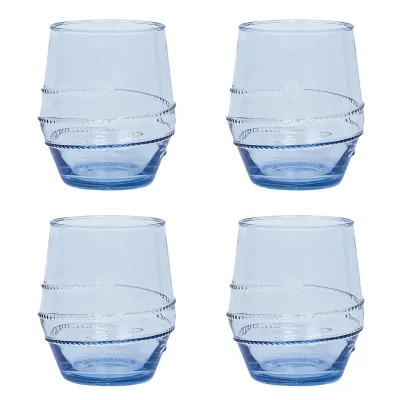 Amalia Acrylic Small Tumbler Set of 4 - Ocean